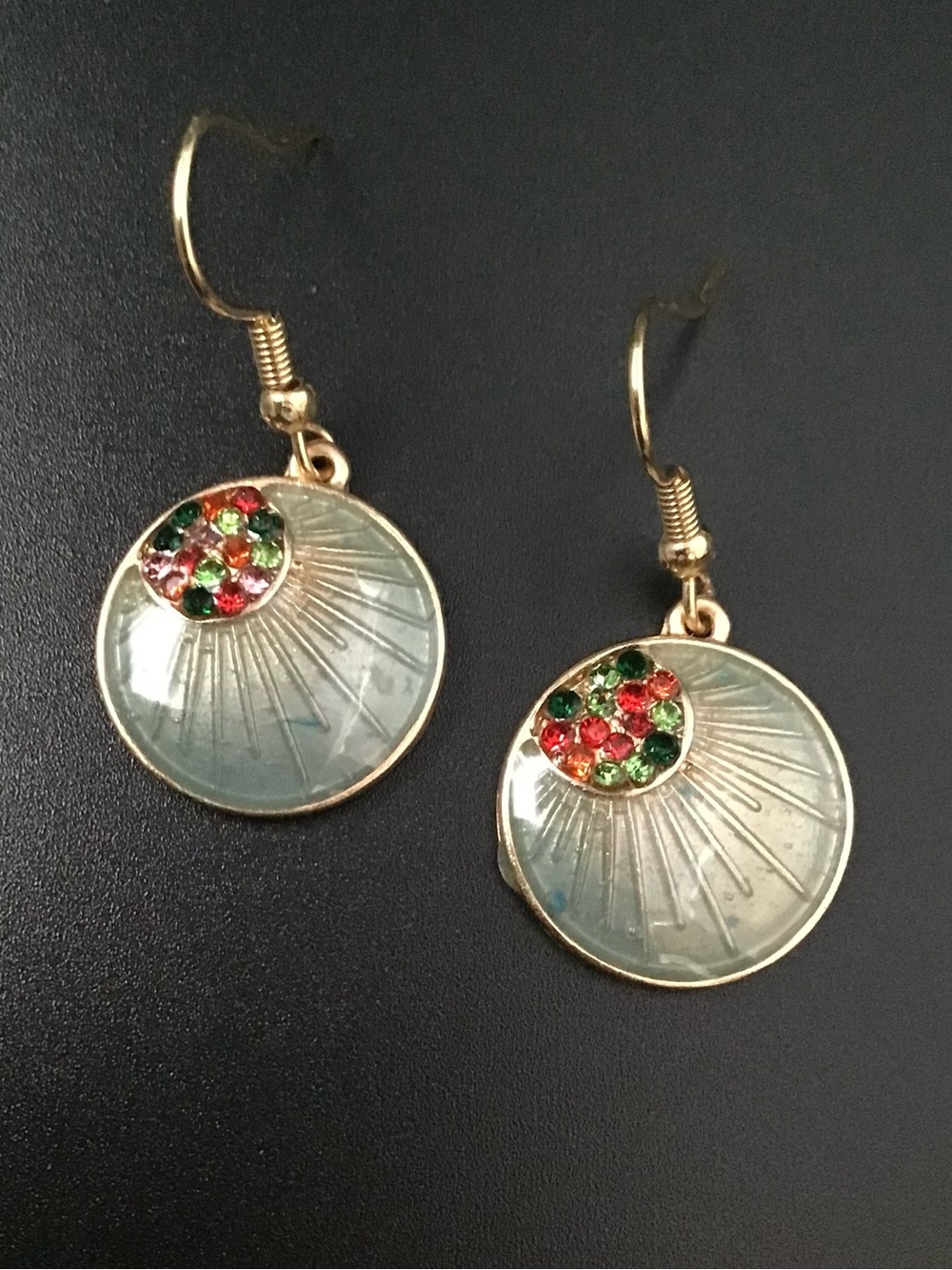 Retro Sun Earrings